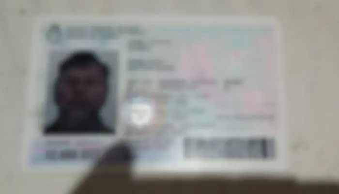 Encontraron DNI de Victor Hugo Nuñez