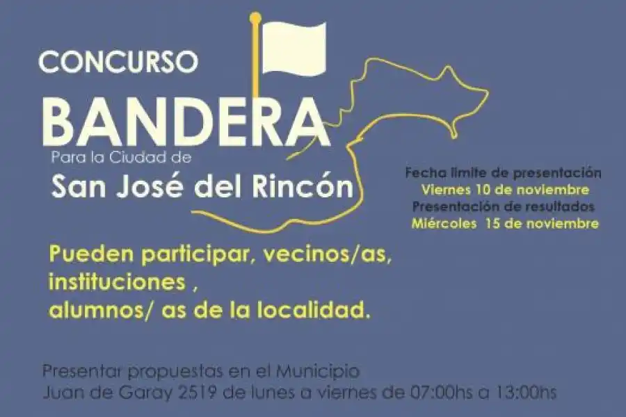 Mañana cierra el concurso para crear la bandera de la ciudad de Rincón