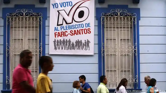 El “no” gana al acuerdo de paz en Colombia