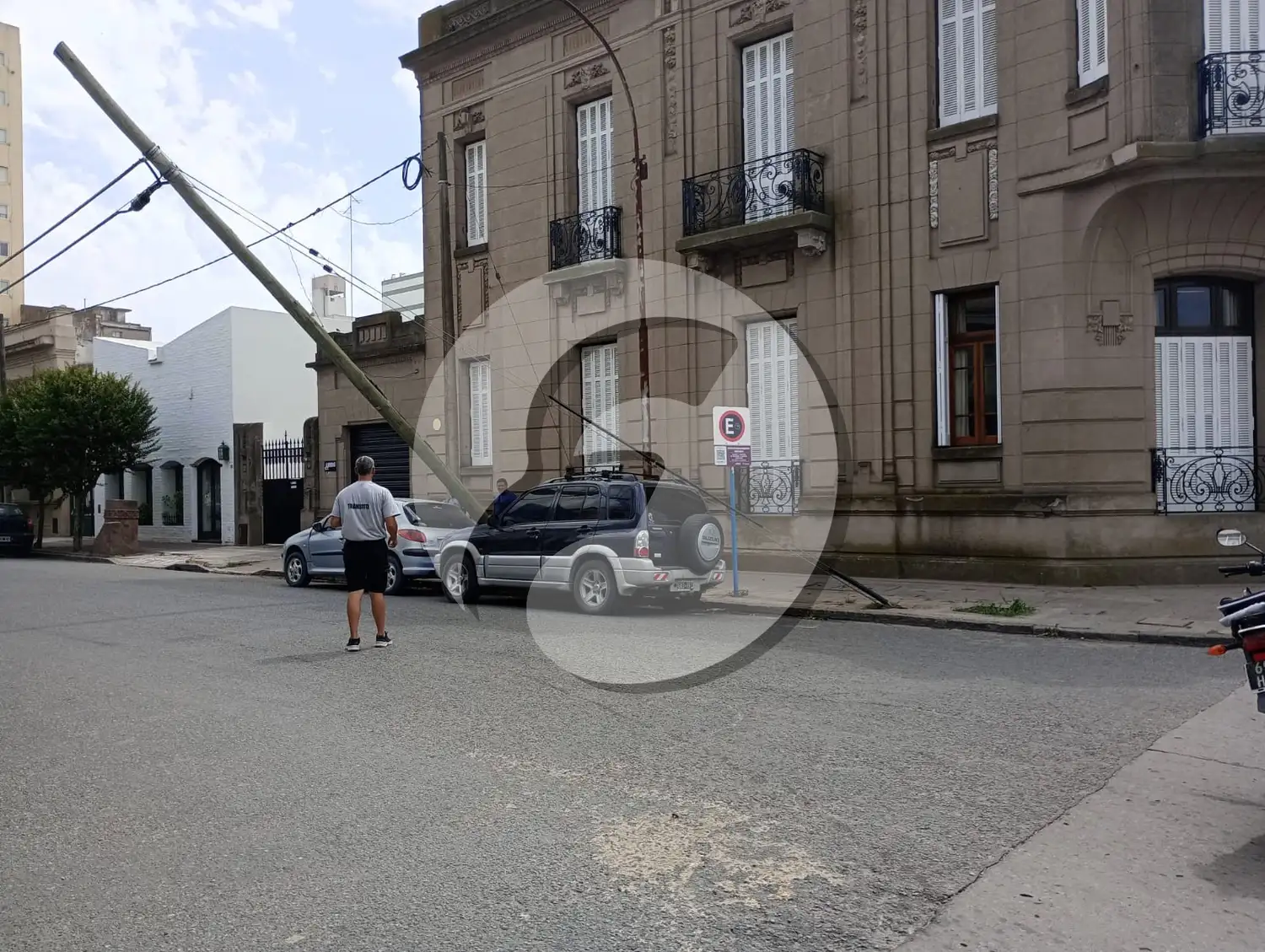 poste caido