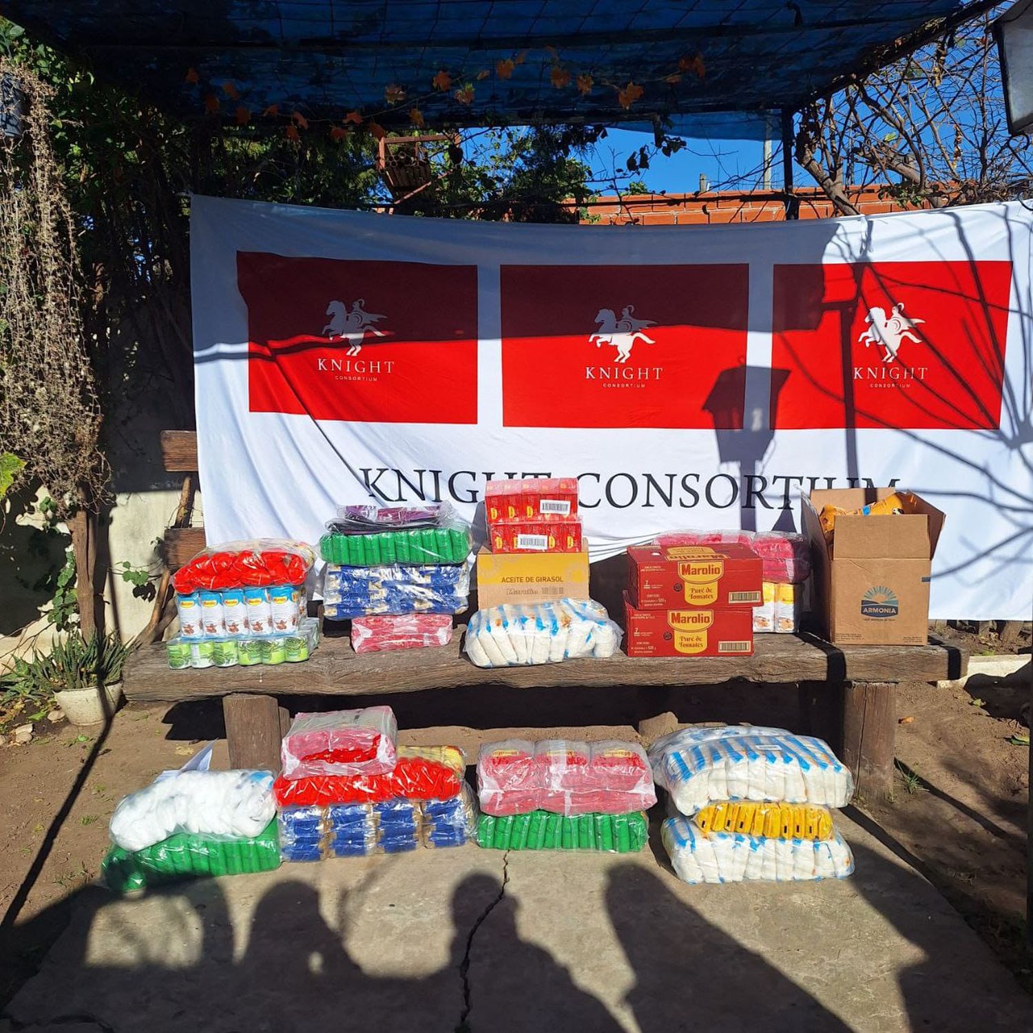 rainbowex donaciones knight consortium san pedro