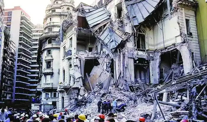 Argentina recuerda el atentado a la Embajada de Israel, en Buenos Aires