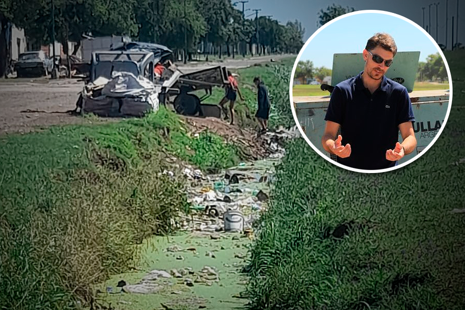 Gran enojo por vecinos de barrio Zazpe que no saben mantener un espacio limpio: “Mantenerlo implica un gasto enorme”
