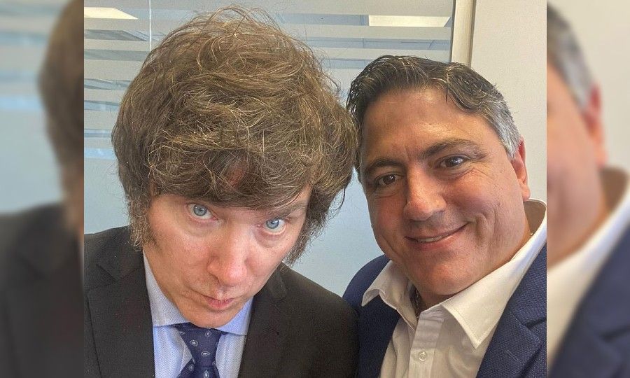 Paoltroni sigue desafiando a Milei.
