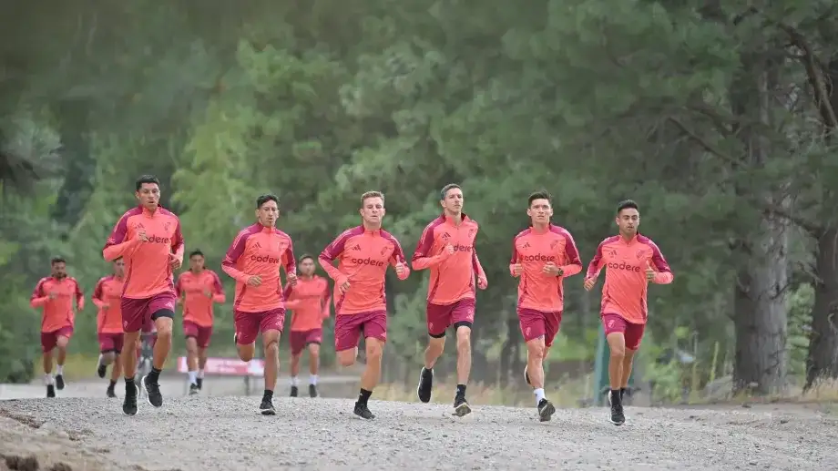 La pre-temporada de River en San Martín de los Andes.