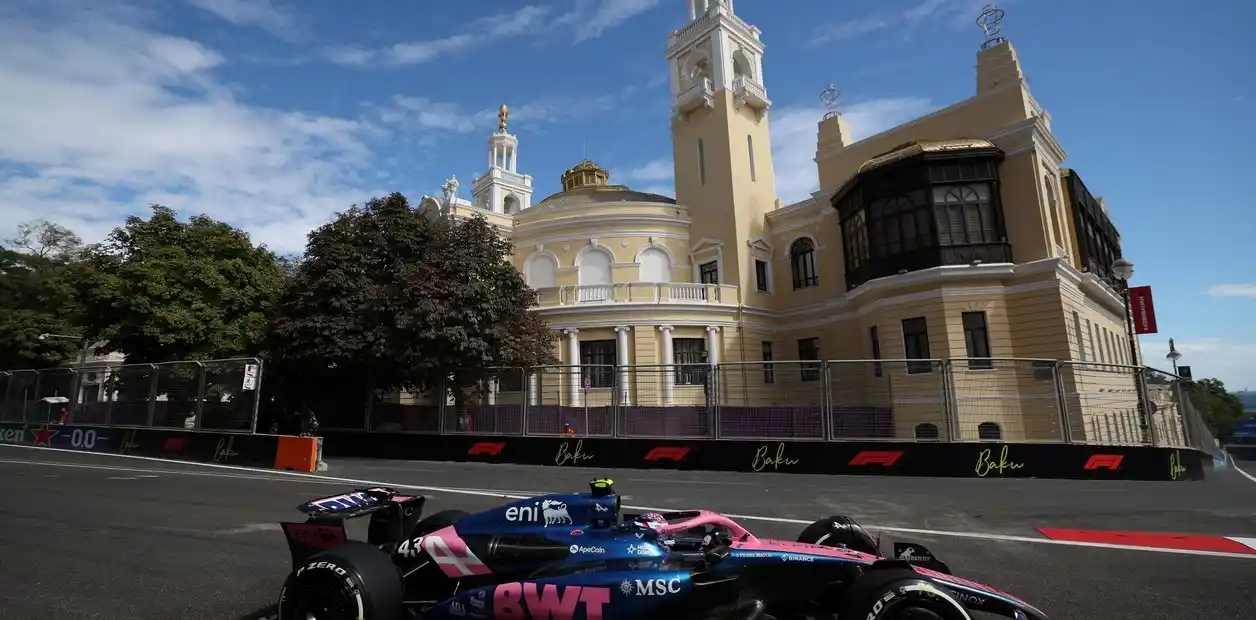 El argentino chocó en la clasificación