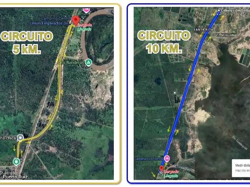 Cambios de recorrido en la Maratón de Gualeguay