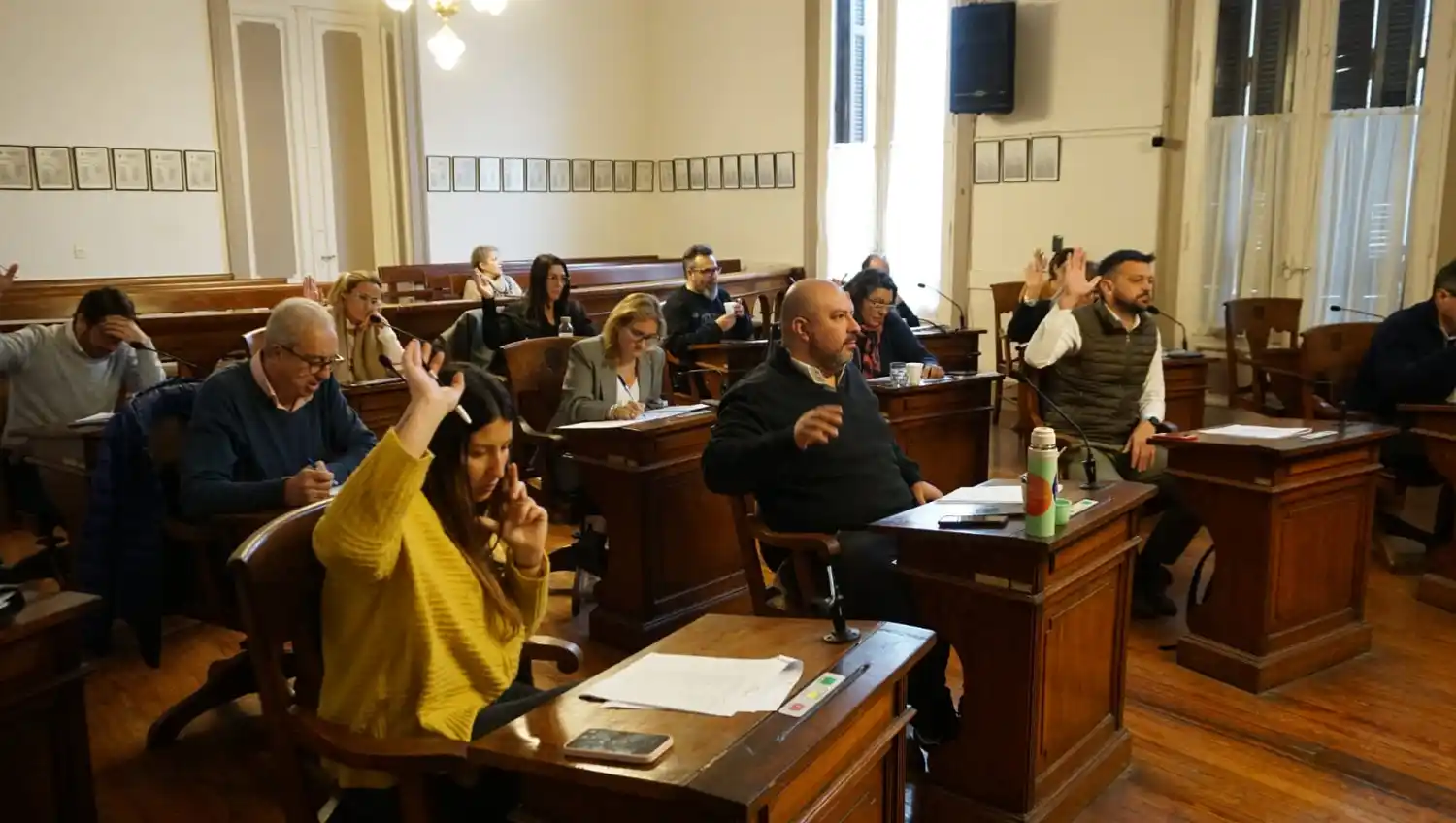 El Concejo Deliberante sesionó ayer.