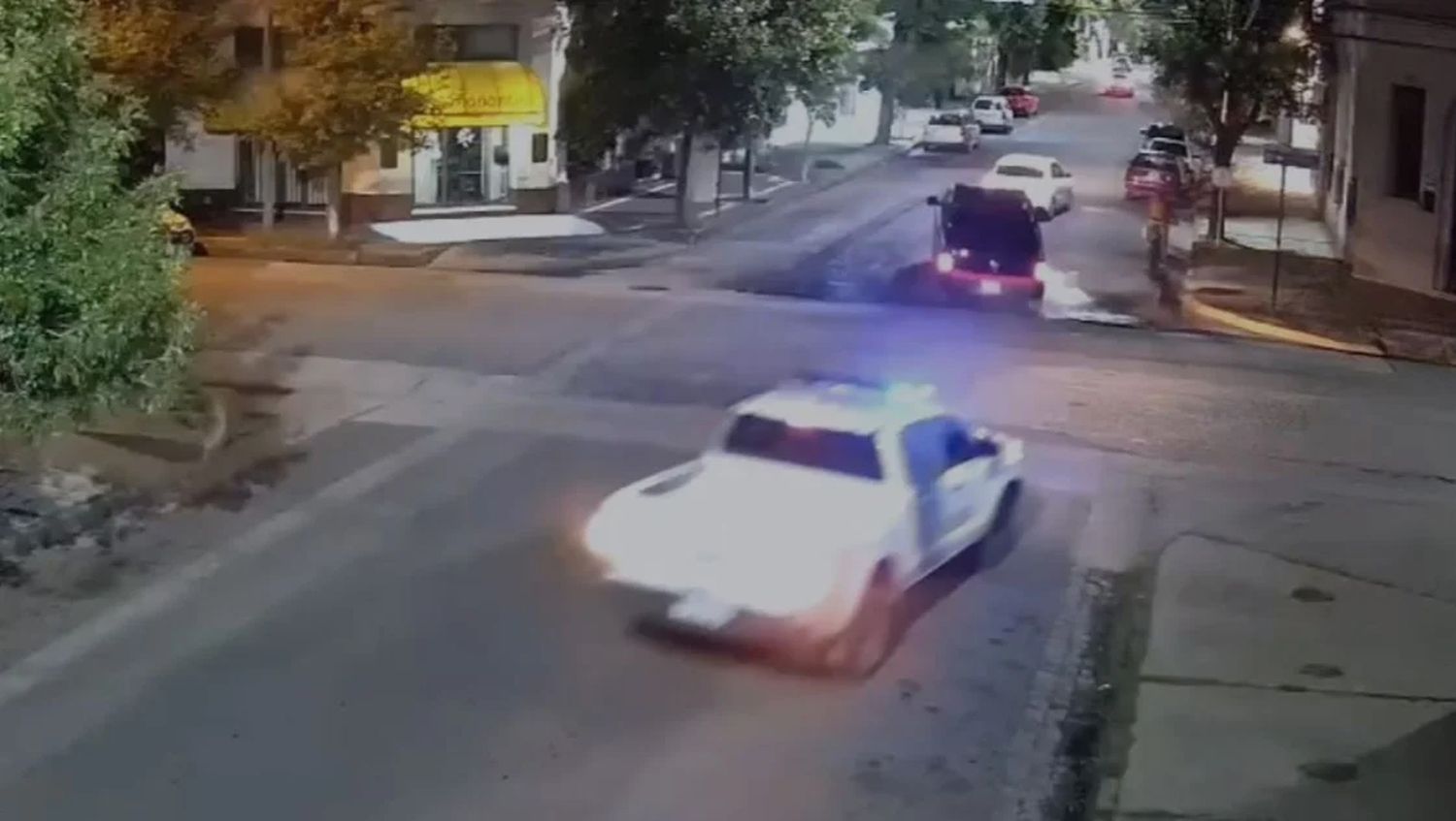 Momento de la persecución