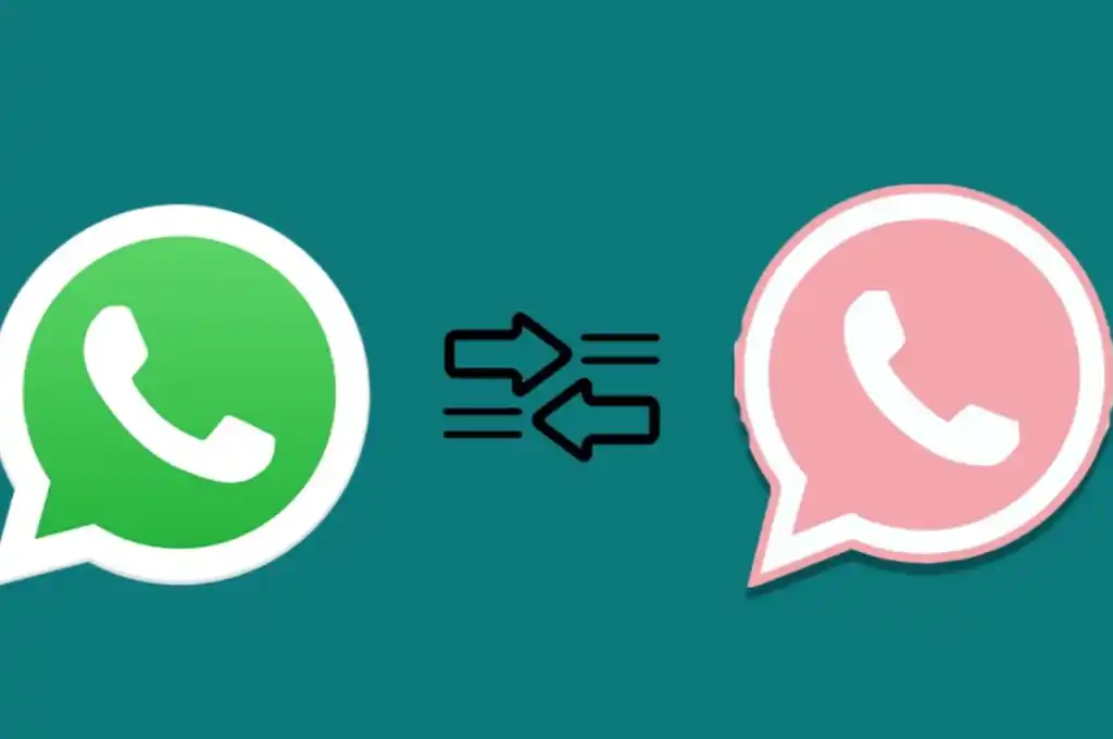 Así se puede cambiar el ícono de WhatsApp de verde a rosa