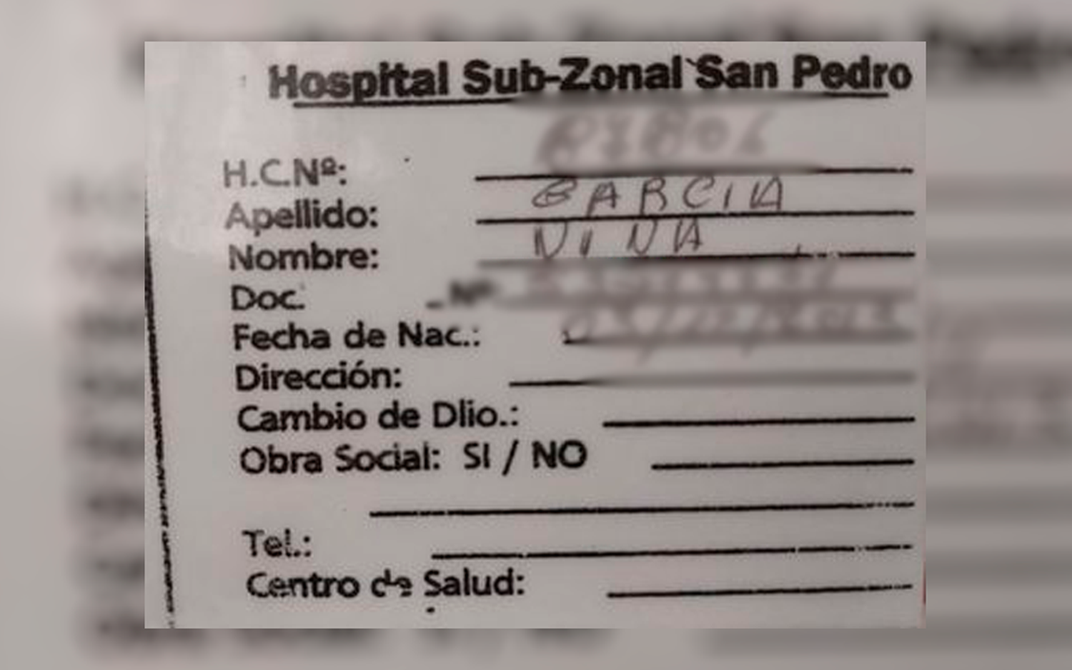 Encontraron el carnet de Nina García
