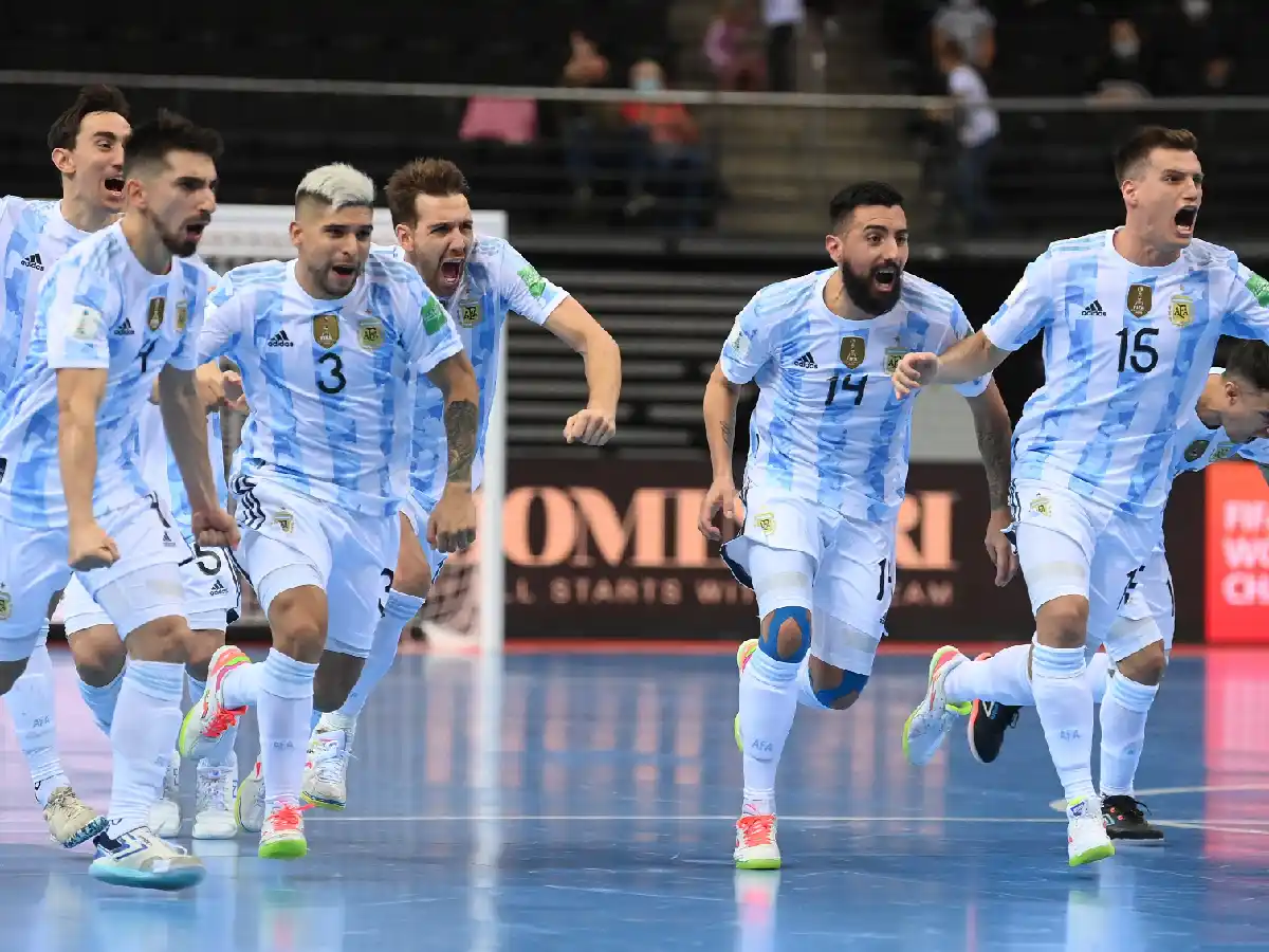Argentina, semifinalista del Mundial de futsal