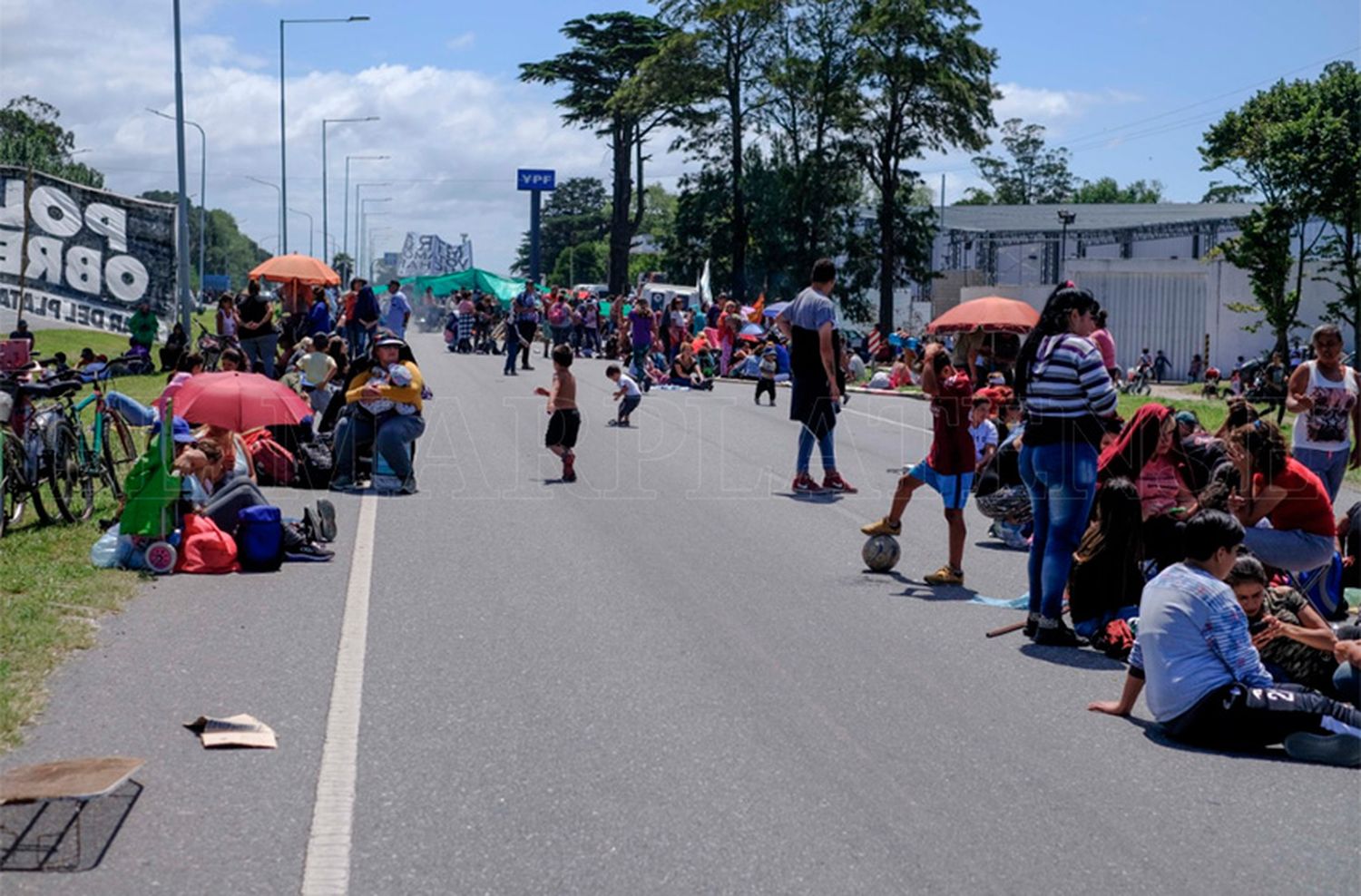 Organizaciones sociales levantaron el corte en la ruta 2