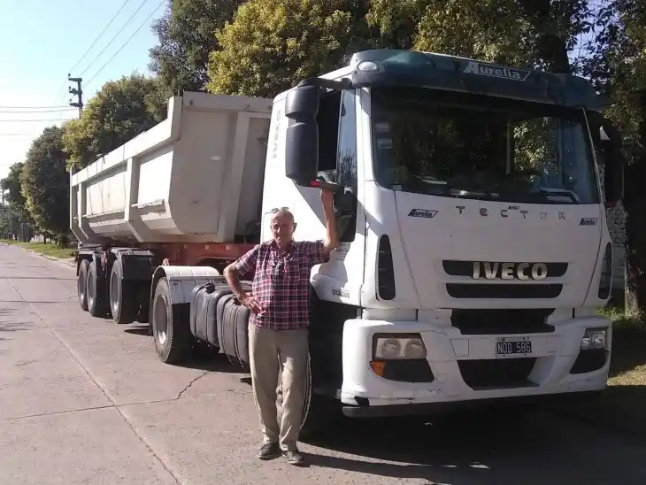 El camionero fallecido tenía 70 años (Fuente nden.com.ar)