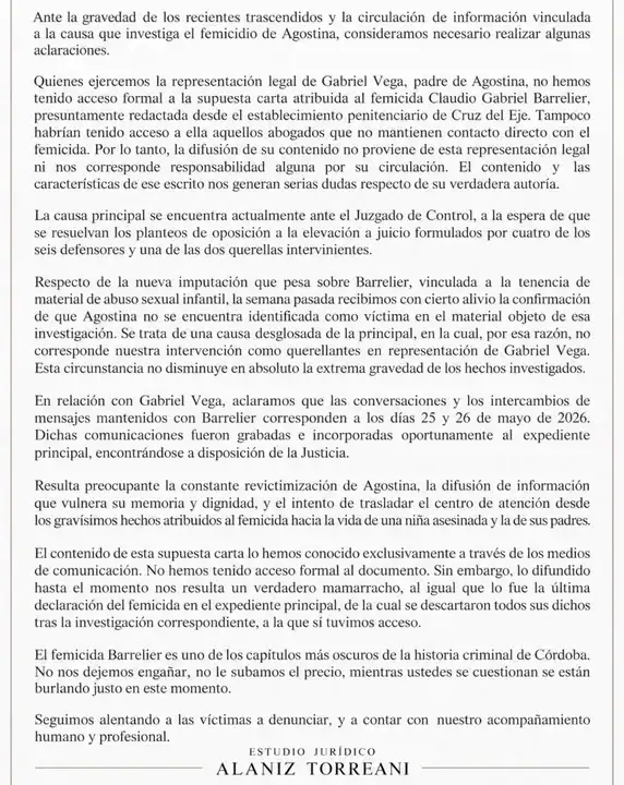 Caso Agostina Vega - 2