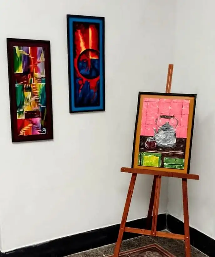 Muestra pictórica “Renacer” en la Departamental de Escuelas