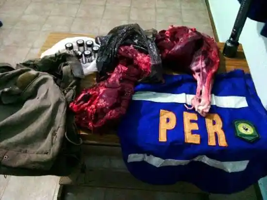 Cazadores furtivos dispararon contra personal policial  