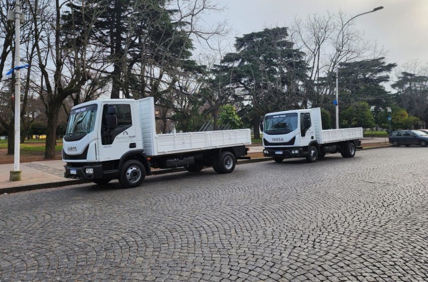 Tandil: ponen en funcionamiento dos camiones para trabajos de bacheo