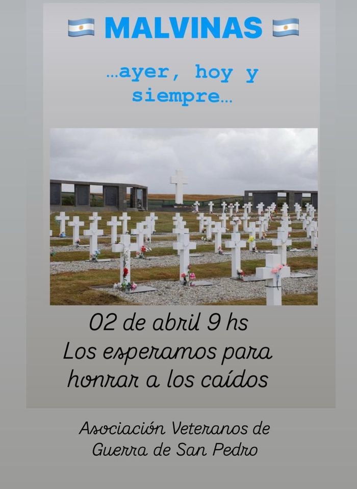 flyer acto malvinas veteranos