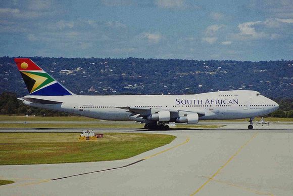 #TBT: South African Airways flights to Argentina and Brazil in 1999