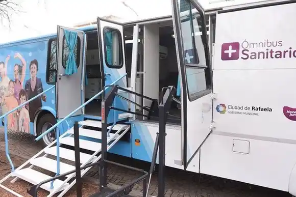 El Ómnibus Sanitario continúa en barrio Fasoli