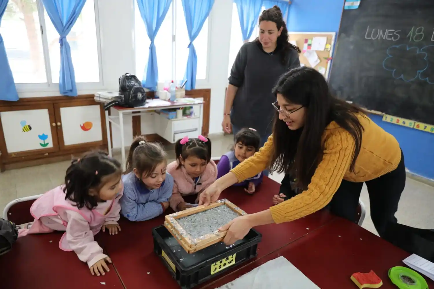 Taller de reciclaje de papel