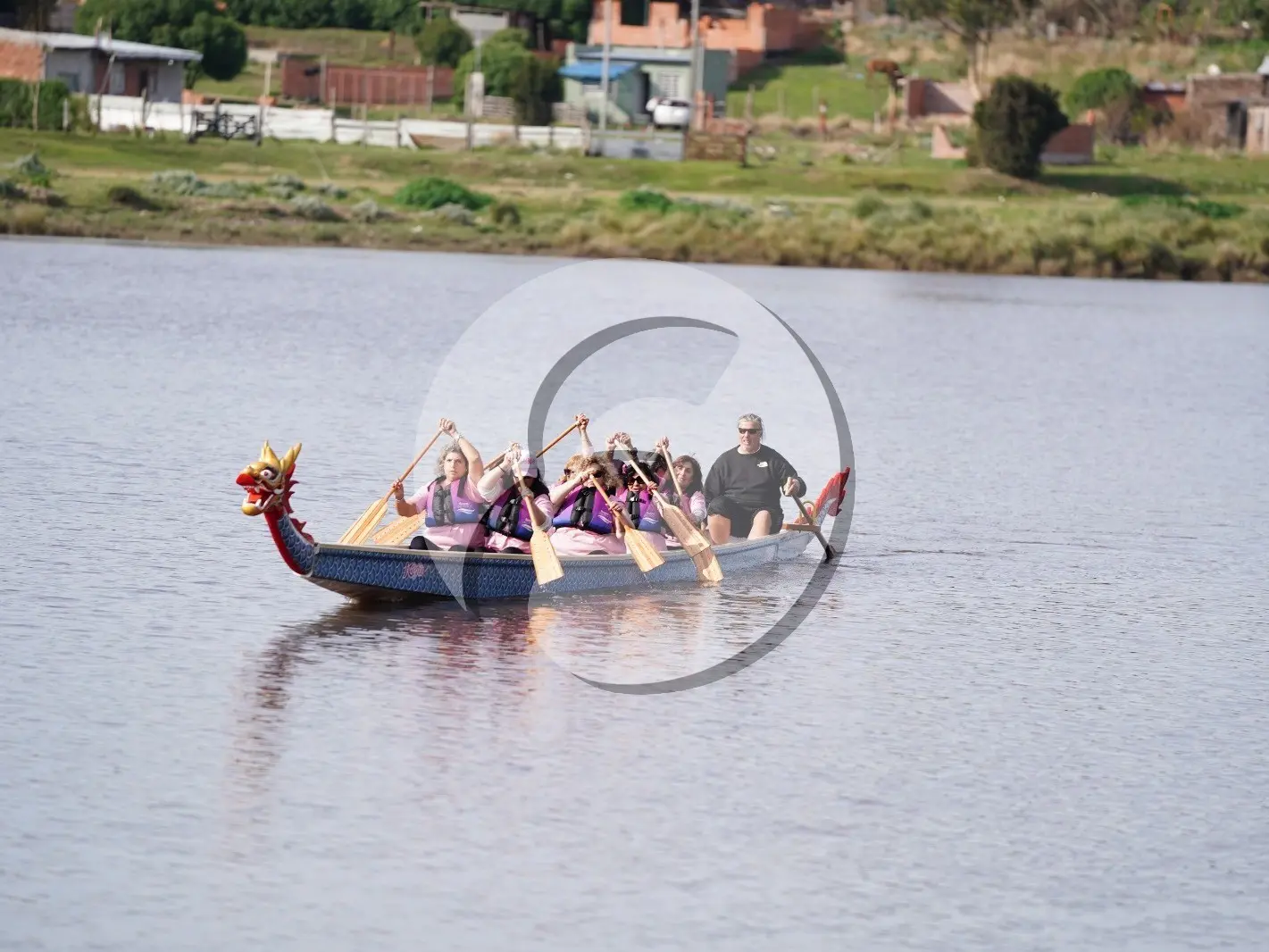 El bote dragón en Necochea