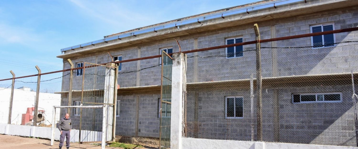 Continúan los avances en la obra de la unidad penal de Concordia