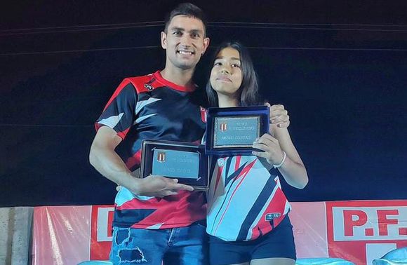 Franco Boaglio y Amparo Courtade son los Albirrojos 2023