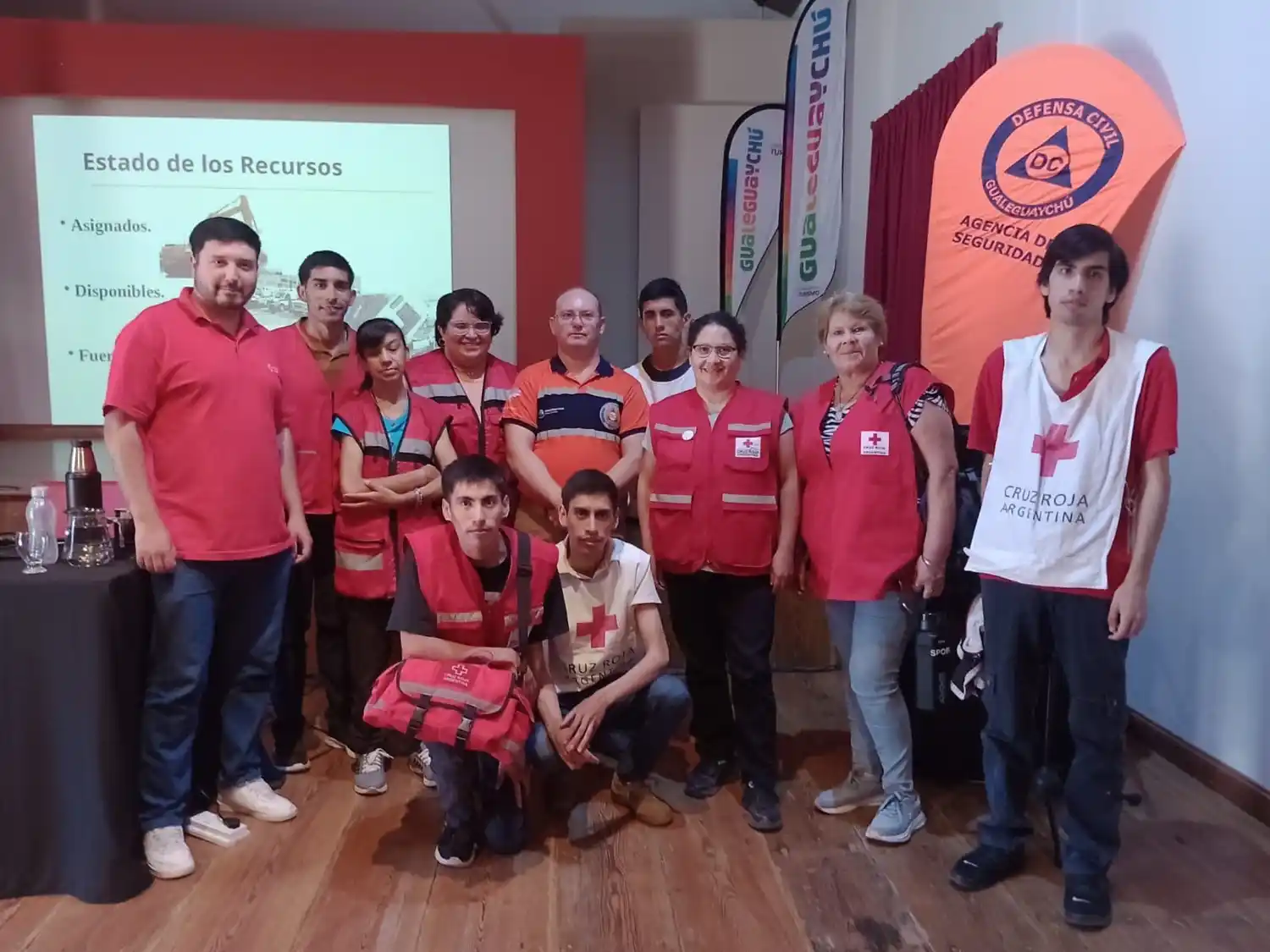 Voluntarios de Cruz Roja se capacitan en Gestión del Riesgo en Gualeguaychú