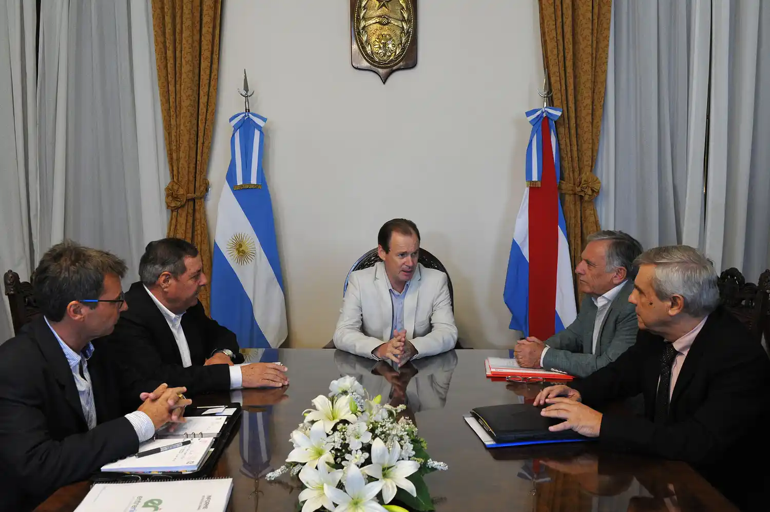 La Provincia acompañará gestiones ante Nación para la ejecución de una obra hidráulica en Victoria