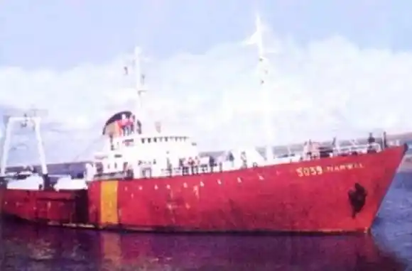 La desconocida historia del Narwal, el pesquero espía hundido durante la Guerra de Malvinas