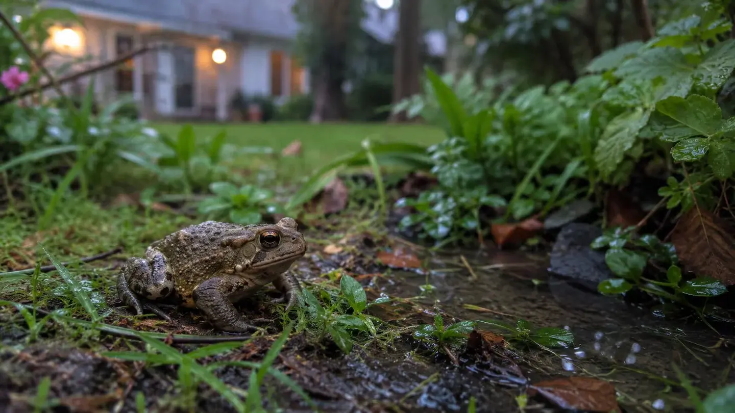 Escuchar sapos croar en septiembre puede ser una buena señal para tu jardín: qué significa