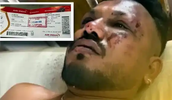 El relato en primera persona del único sobreviviente del accidente aéreo en India