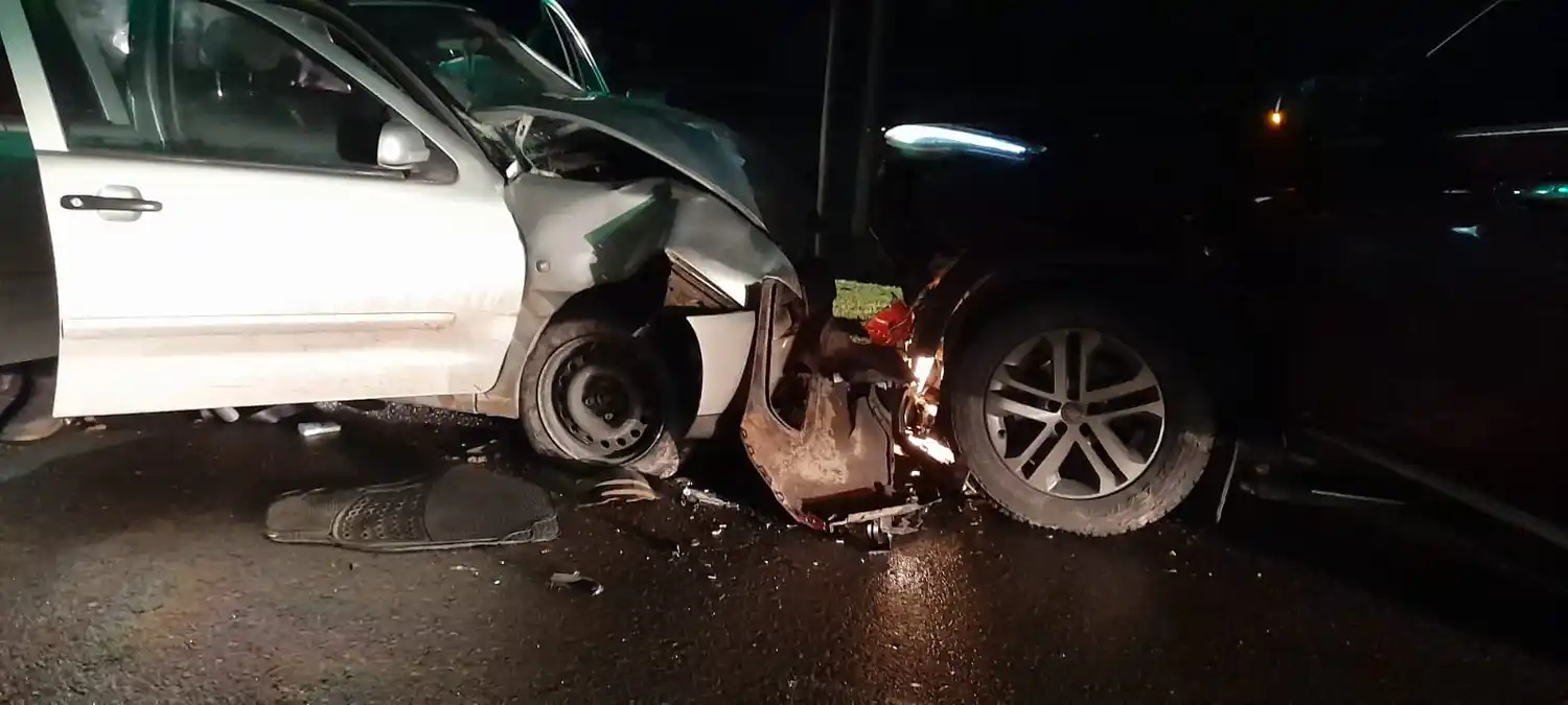 Siniestro vial sobre la ex ruta 131 frente a la planta procesadora de aves