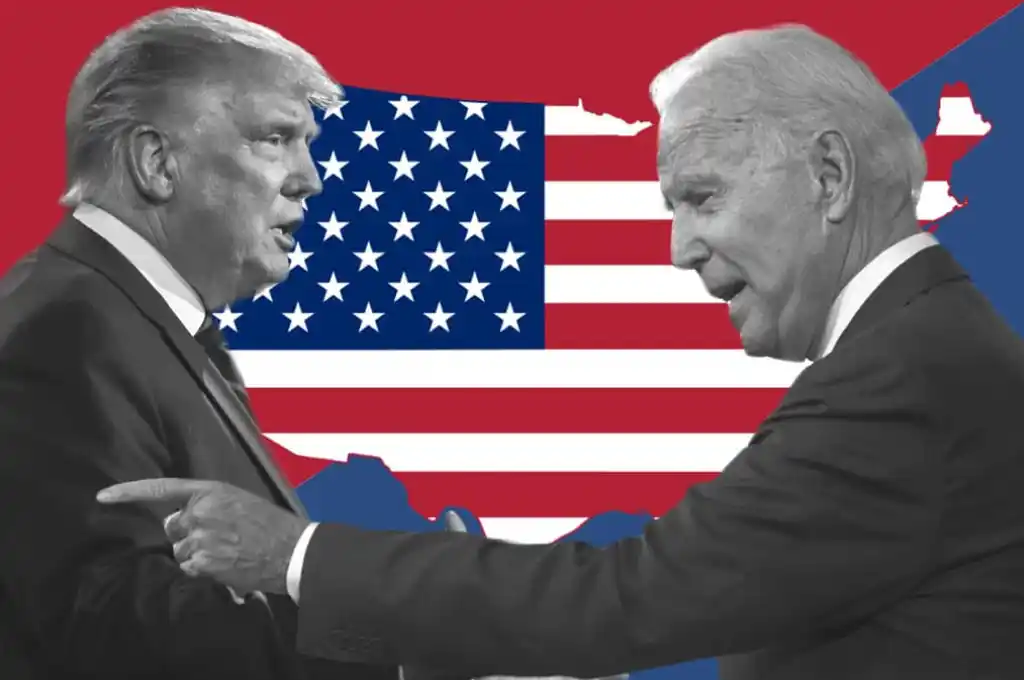 Donald Trump y Joe Biden