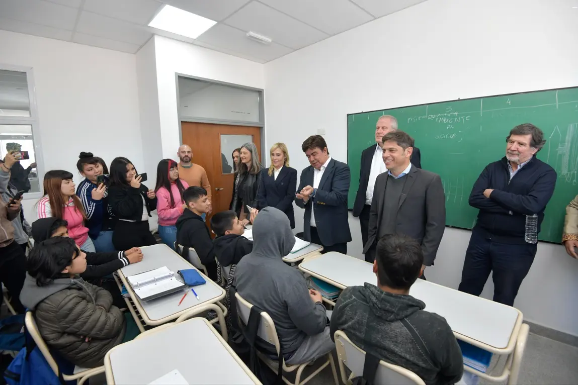 Nuevo edificio de la Escuela Secundaria N°68 de González Catán