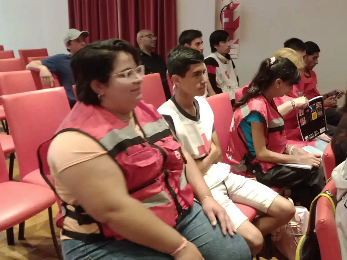 Voluntarios de Cruz Roja se capacitan en Gestión del Riesgo en Gualeguaychú