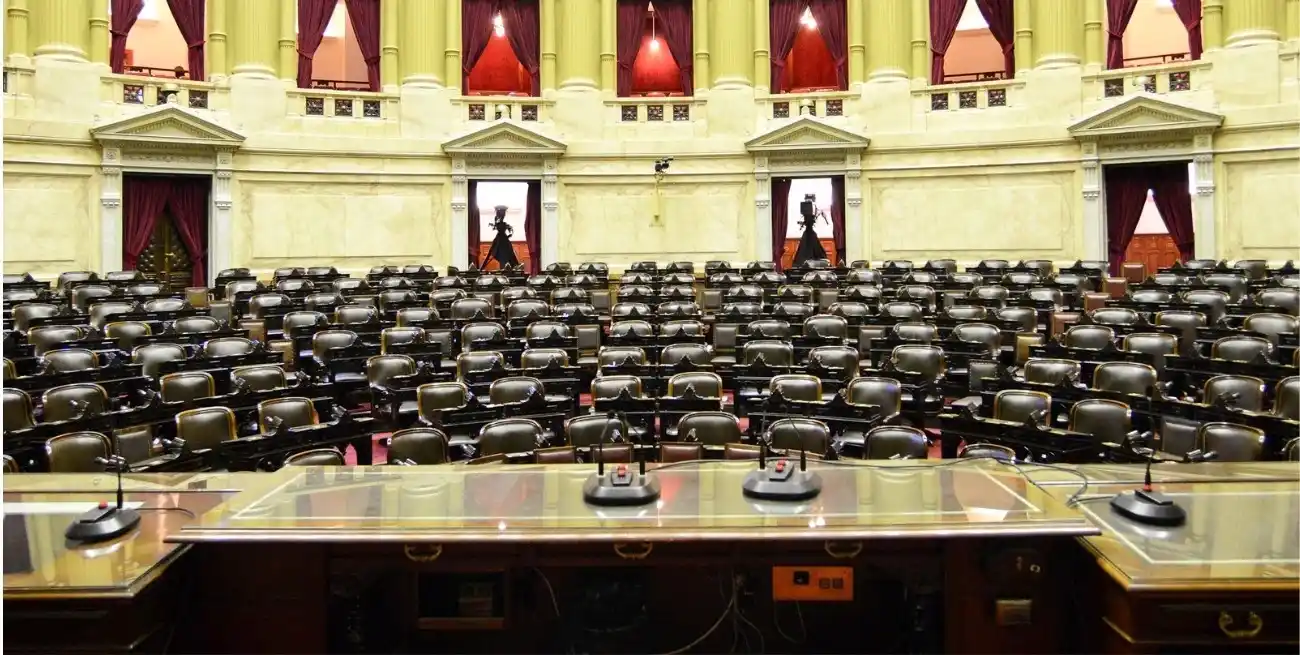 Diputados llega a la jura con el PJ al filo de perder la primera minoría ante Milei. Crédito: Archivo / HCDN.