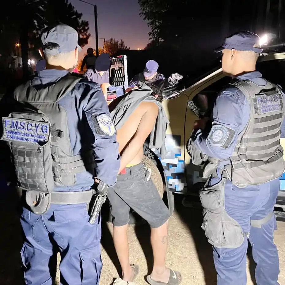 Secuestro de estupefacientes en operativo policial