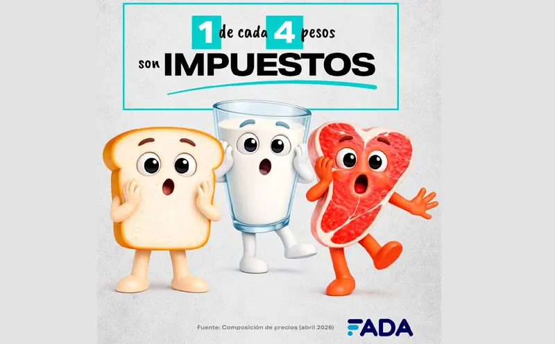 El consumo de carne bajó cinco kilos y el 25% del precio es de impuestos
