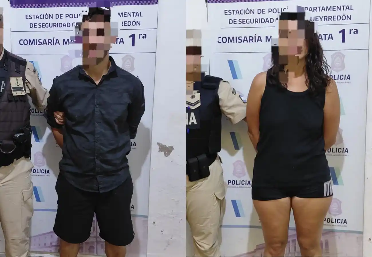 Ambos fueron atrapados tras un intento de robo de un comercio del macrocentro.