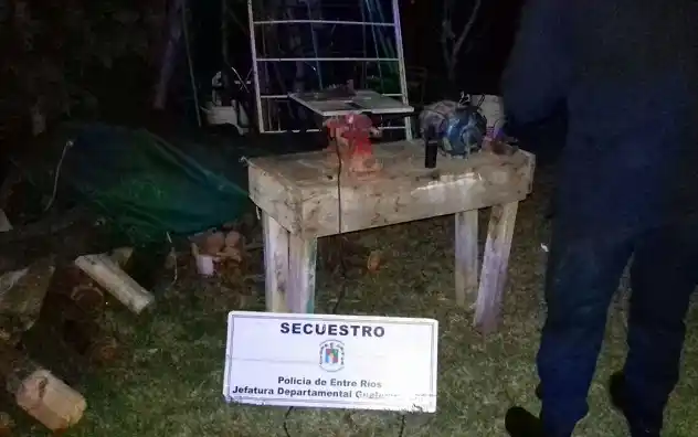 Nuevo robo, allanamiento y detención en Pueblo Belgrano