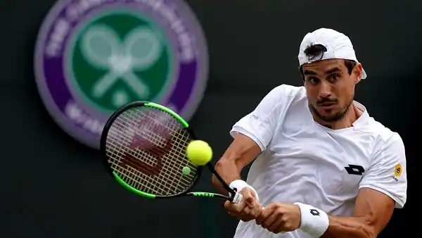 Pella dio el batacazo y eliminó al croata Cilic en Wimbledon