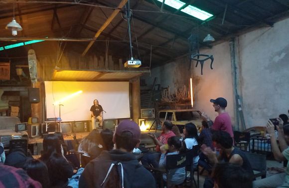 Un poquito del Festival de Poesía en Isla Mía