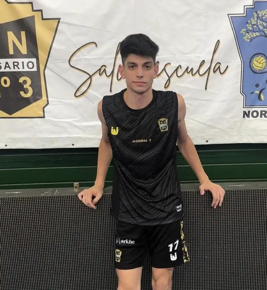 Vóley: Máximo Domínguez en la Liga Nacional