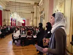 Simulacro de ONU en el Municipio: estudiantes investigan, elaboran discursos y representan países