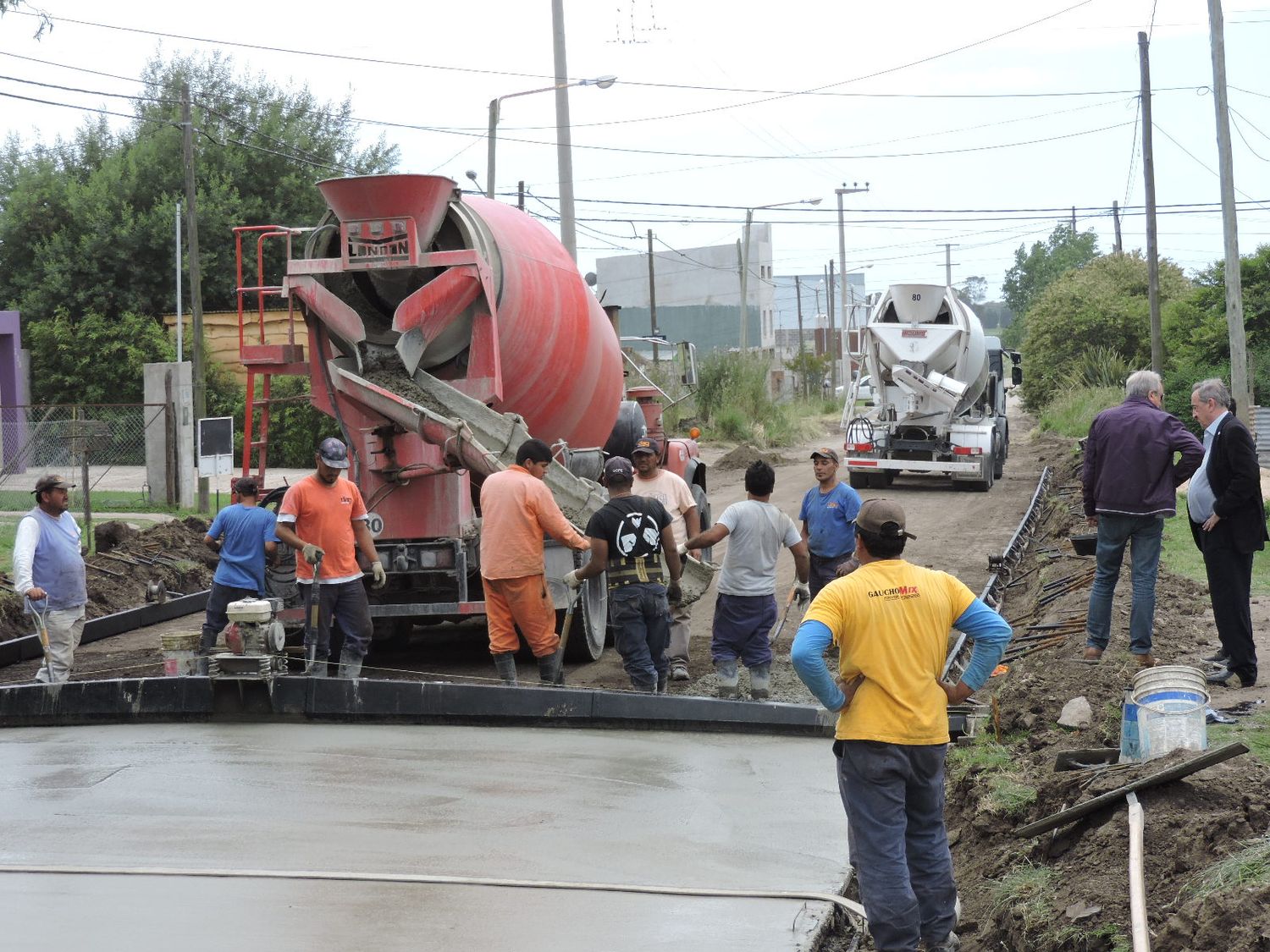 Las urbanizaciones en La Movediza, Maggiori y El Tropezón  registran un avance del 70 por ciento