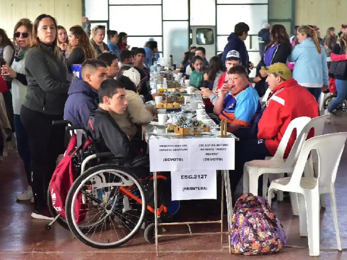 San Francisco celebró la inclusión en un encuentro regional para personas con discapacidad