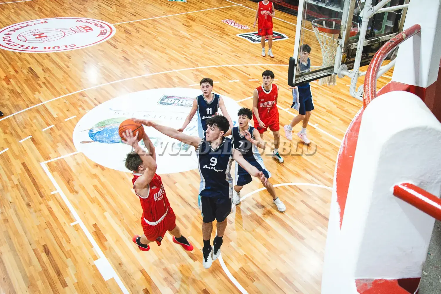 Básquet: amistoso entre la Selección U17 y Huracán U21